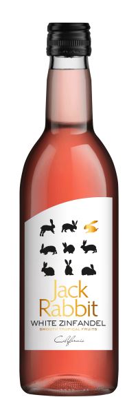 Jack Rabbit White Zinfandel, California, 18.75 cl x 12