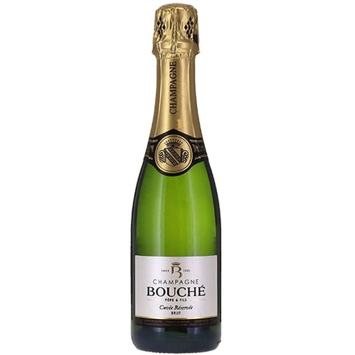 [11130] Bouché Père et Fils Cuvée Réservé Brut Champagne, 37.5cl