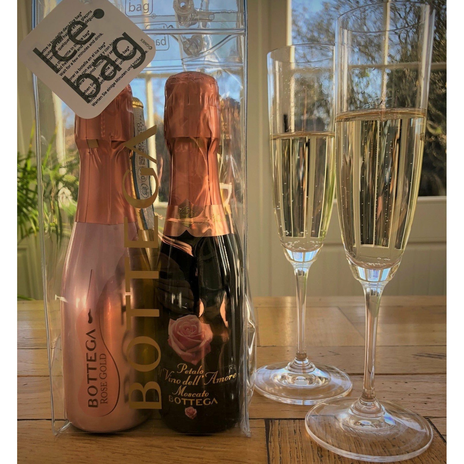 Bottega Prosecco Sparkling wines in gift bag Easy Wine Shop